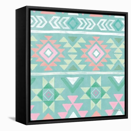 Bohemian Cactus Step 05B-Mary Urban-Framed Stretched Canvas