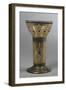 Bohemian Chalice Decorated with Polychrome Enamel by Meyr's Neffe, for Lobmeyr, 1878-null-Framed Giclee Print