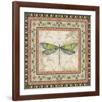 Bohemian Dragonfly-B-Jean Plout-Framed Giclee Print