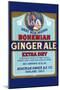 Bohemian Extra Dry Ginger Ale-null-Mounted Art Print