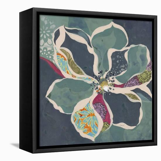 Bohemian Floral 1-Elizabeth Leonard-Framed Stretched Canvas