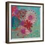 Bohemian Flowers-Jeanne Wassenaar-Framed Art Print