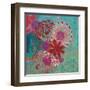 Bohemian Flowers-Jeanne Wassenaar-Framed Art Print