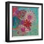 Bohemian Flowers-Jeanne Wassenaar-Framed Art Print