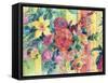 Bohemian Flowers-Marietta Cohen Art and Design-Framed Stretched Canvas