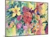 Bohemian Flowers-Marietta Cohen Art and Design-Mounted Giclee Print