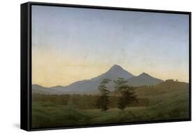 Bohemian Landscape, about 1808-Caspar David Friedrich-Framed Stretched Canvas