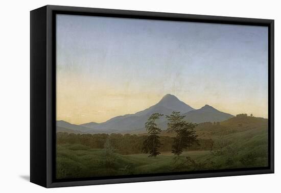 Bohemian Landscape, about 1808-Caspar David Friedrich-Framed Stretched Canvas