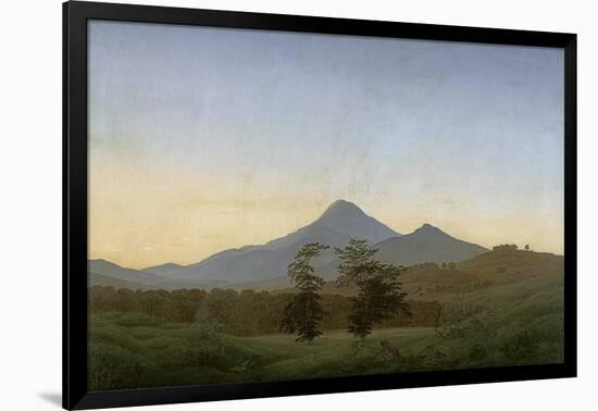 Bohemian Landscape, about 1808-Caspar David Friedrich-Framed Giclee Print