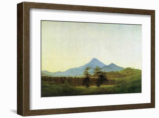 Bohemian Landscape-Caspar David Friedrich-Framed Giclee Print