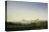 Bohemian Landscape-Caspar David Friedrich-Stretched Canvas