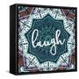 Bohemian Laugh-Jace Grey-Framed Stretched Canvas