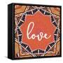 Bohemian Love-Jace Grey-Framed Stretched Canvas