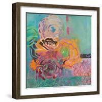 Bohemian Posies-Jeanne Wassenaar-Framed Art Print