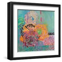 Bohemian Posies-Jeanne Wassenaar-Framed Art Print