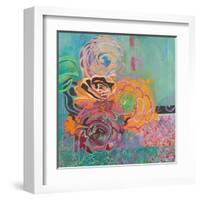 Bohemian Posies-Jeanne Wassenaar-Framed Art Print