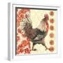 Bohemian Rooster I-Kimberly Poloson-Framed Art Print