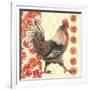 Bohemian Rooster I-Kimberly Poloson-Framed Art Print