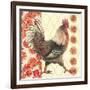 Bohemian Rooster I-Kimberly Poloson-Framed Art Print