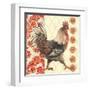 Bohemian Rooster I-Kimberly Poloson-Framed Art Print