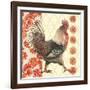 Bohemian Rooster I-Kimberly Poloson-Framed Art Print