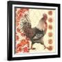 Bohemian Rooster I-Kimberly Poloson-Framed Art Print