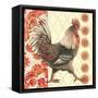 Bohemian Rooster I-Kimberly Poloson-Framed Stretched Canvas