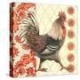 Bohemian Rooster I-Kimberly Poloson-Stretched Canvas