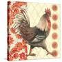 Bohemian Rooster I-Kimberly Poloson-Stretched Canvas