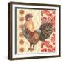 Bohemian Rooster II-Kimberly Poloson-Framed Art Print