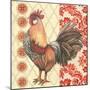 Bohemian Rooster II-Kimberly Poloson-Mounted Art Print