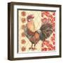 Bohemian Rooster II-Kimberly Poloson-Framed Art Print