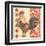 Bohemian Rooster II-Kimberly Poloson-Framed Art Print