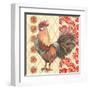 Bohemian Rooster II-Kimberly Poloson-Framed Art Print