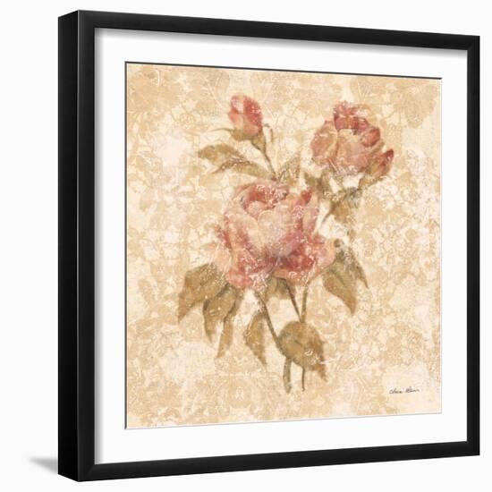 Bohemian Roses II-Cheri Blum-Framed Art Print