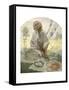 Bohemian Sun Dreamer-Alphonse Mucha-Framed Stretched Canvas