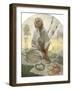 Bohemian Sun Dreamer-Alphonse Mucha-Framed Giclee Print