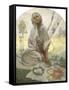 Bohemian Sun Dreamer-Alphonse Mucha-Framed Stretched Canvas