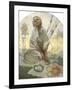 Bohemian Sun Dreamer-Alphonse Mucha-Framed Giclee Print