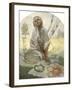 Bohemian Sun Dreamer-Alphonse Mucha-Framed Giclee Print