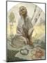 Bohemian Sun Dreamer-Alphonse Mucha-Mounted Giclee Print