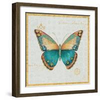 Bohemian Wings Butterfly VIA-Daphne Brissonnet-Framed Art Print