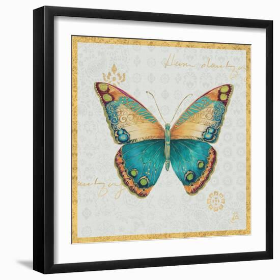 Bohemian Wings Butterfly VIA-Daphne Brissonnet-Framed Art Print