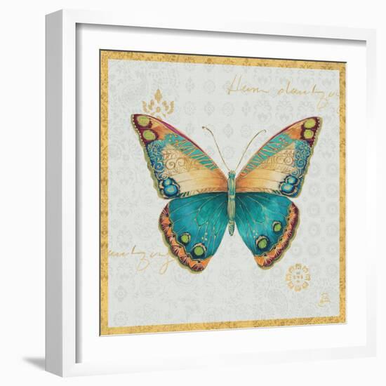 Bohemian Wings Butterfly VIA-Daphne Brissonnet-Framed Art Print