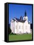 Bohinjska Bistrica Church, Bohinj, Slovenia, Europe-Rolf Richardson-Framed Stretched Canvas