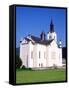 Bohinjska Bistrica Church, Bohinj, Slovenia, Europe-Rolf Richardson-Framed Stretched Canvas