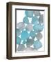 Boho Beautiful I Blue-Moira Hershey-Framed Art Print