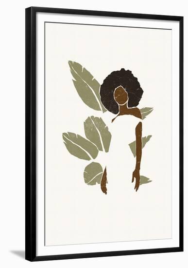 Boho Bird of Paradise Leaves I-Yuyu Pont-Framed Art Print