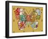 Boho Butterfly-Bella Dos Santos-Framed Art Print