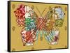 Boho Butterfly-Bella Dos Santos-Framed Stretched Canvas